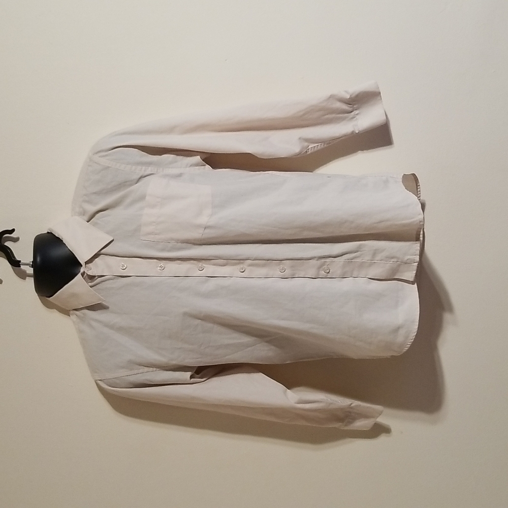 Sahara club boy's tan size 14 dress shirt